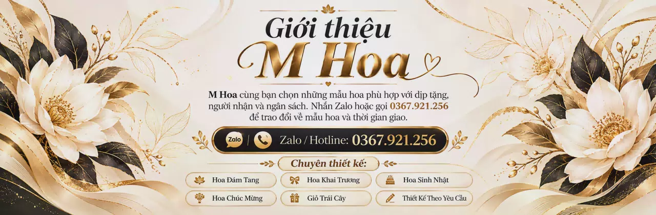 Ảnh bìa Shop hoa tươi Xã Đắc Lua Đồng Nai - Tư vấn hoa theo từng dịp